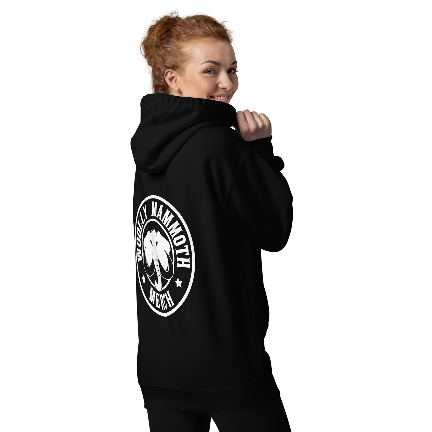 His or Her Woolly Hoodie (White Logo on Back)