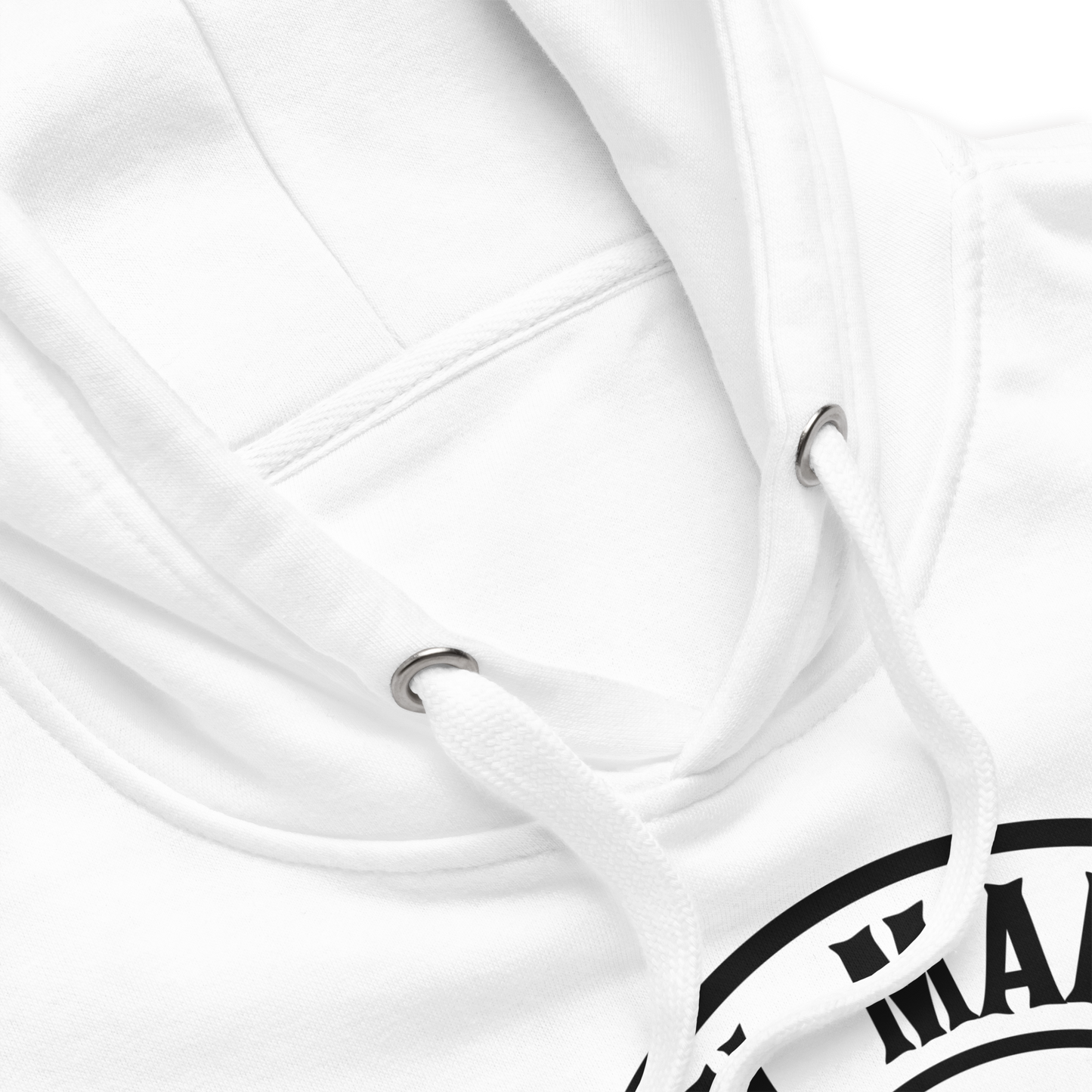 His or Her Woolly Hoodie (Black Logo on Front)