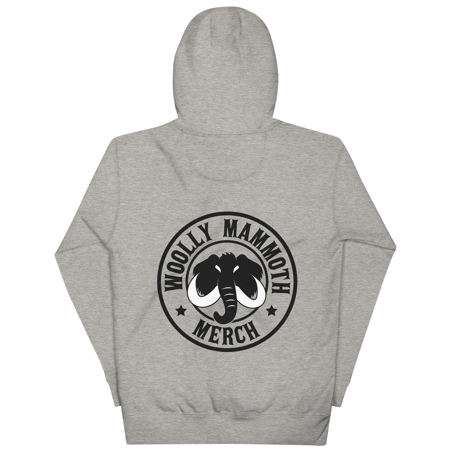 His or Her Woolly Hoodie (Black Logo on Back)