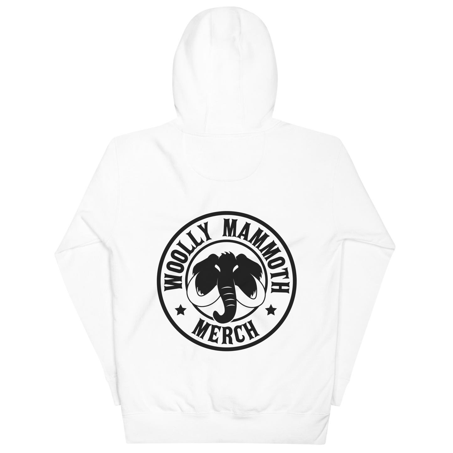 His or Her Woolly Hoodie (Black Logo on Back)
