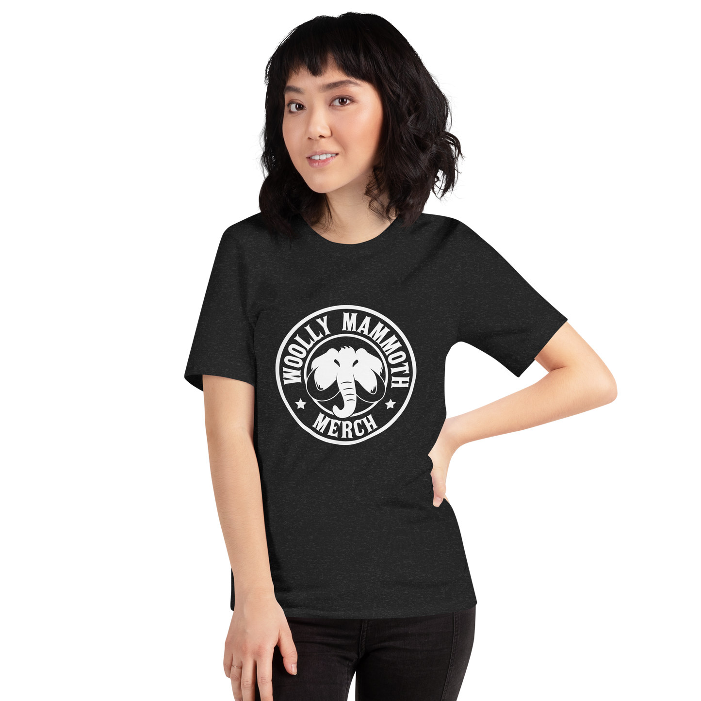 His or Her Woolly T-Shirt (White Logo)