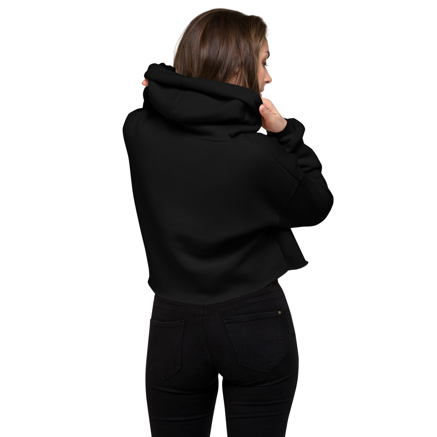Woolly Crop Hoodie