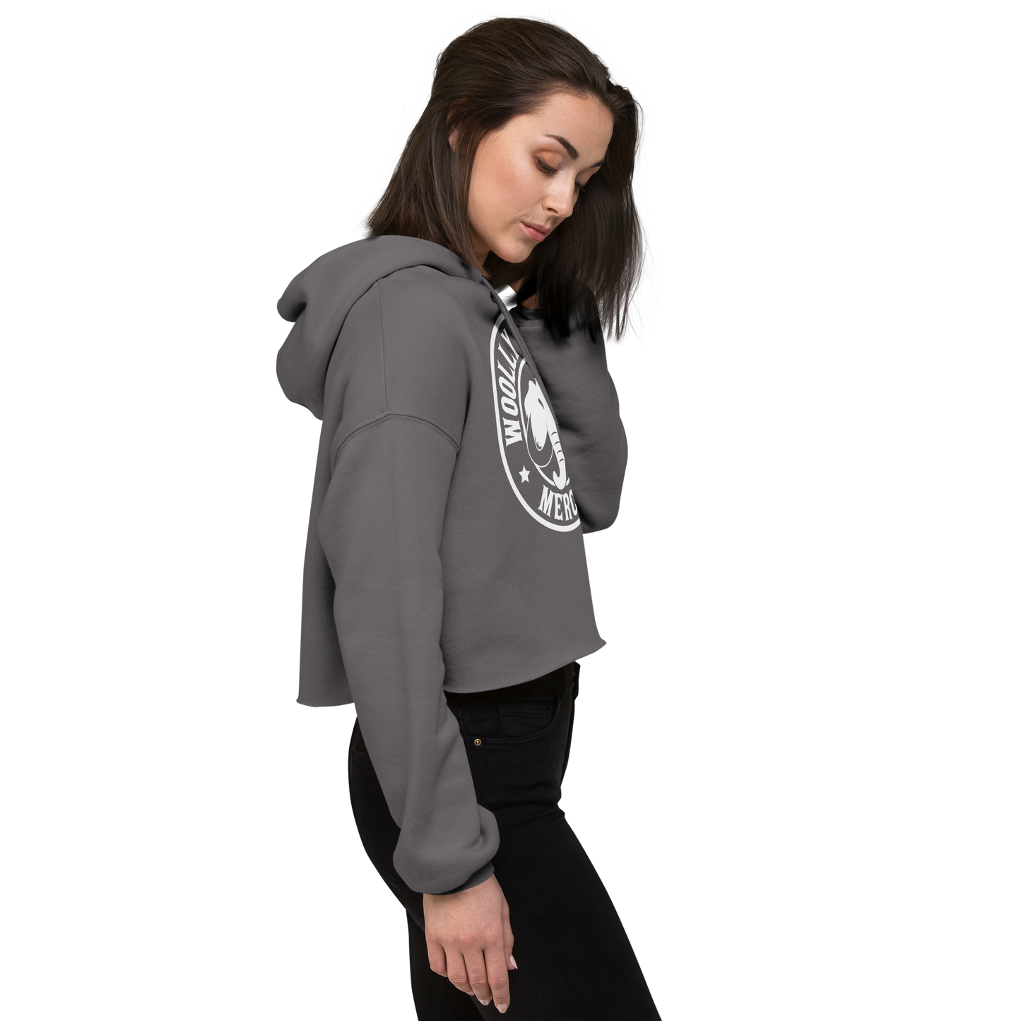 Woolly Crop Hoodie