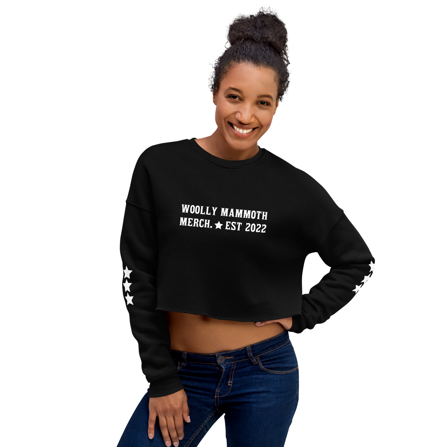 Woolly Est. Crop Sweat Shirt