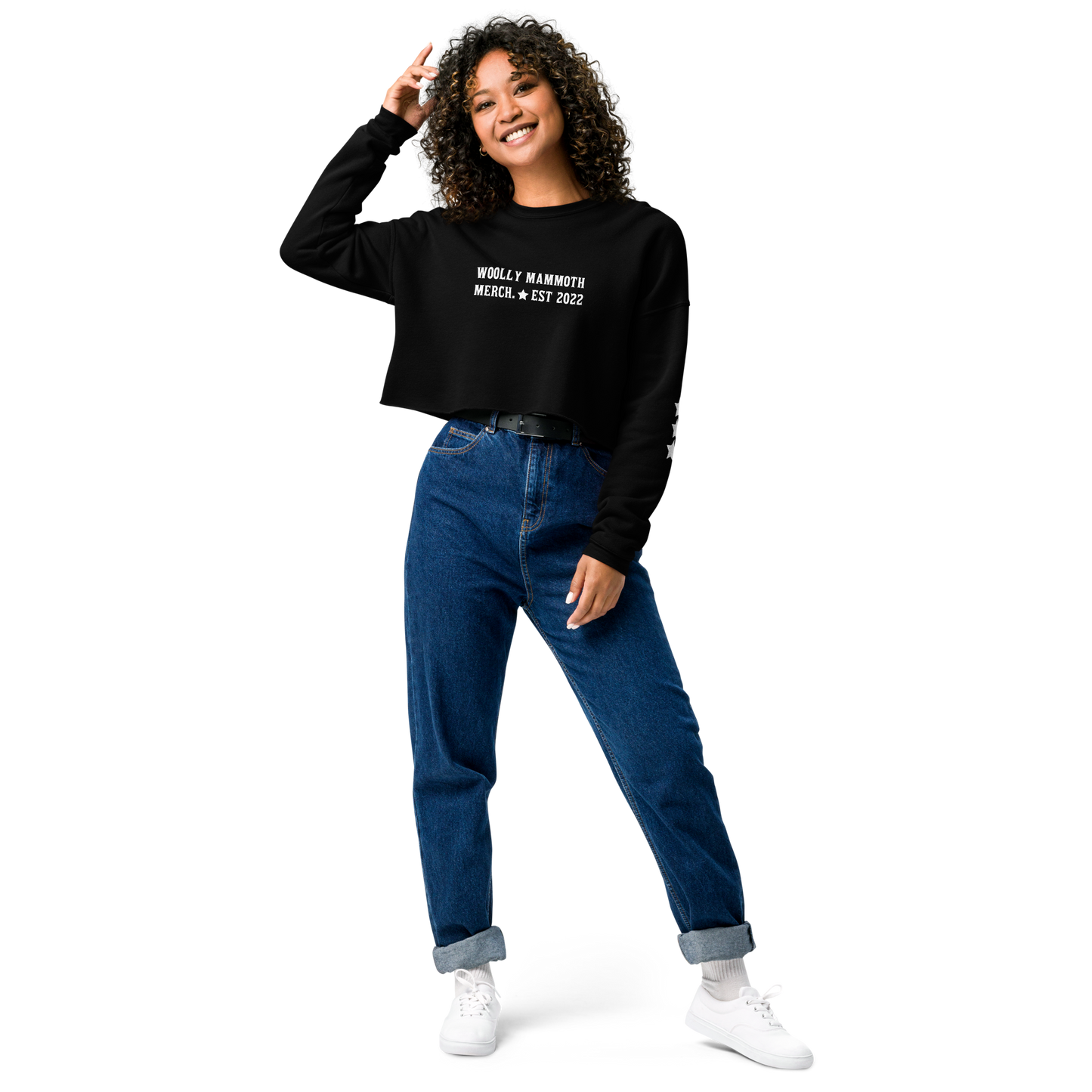 Woolly Est. Crop Sweat Shirt