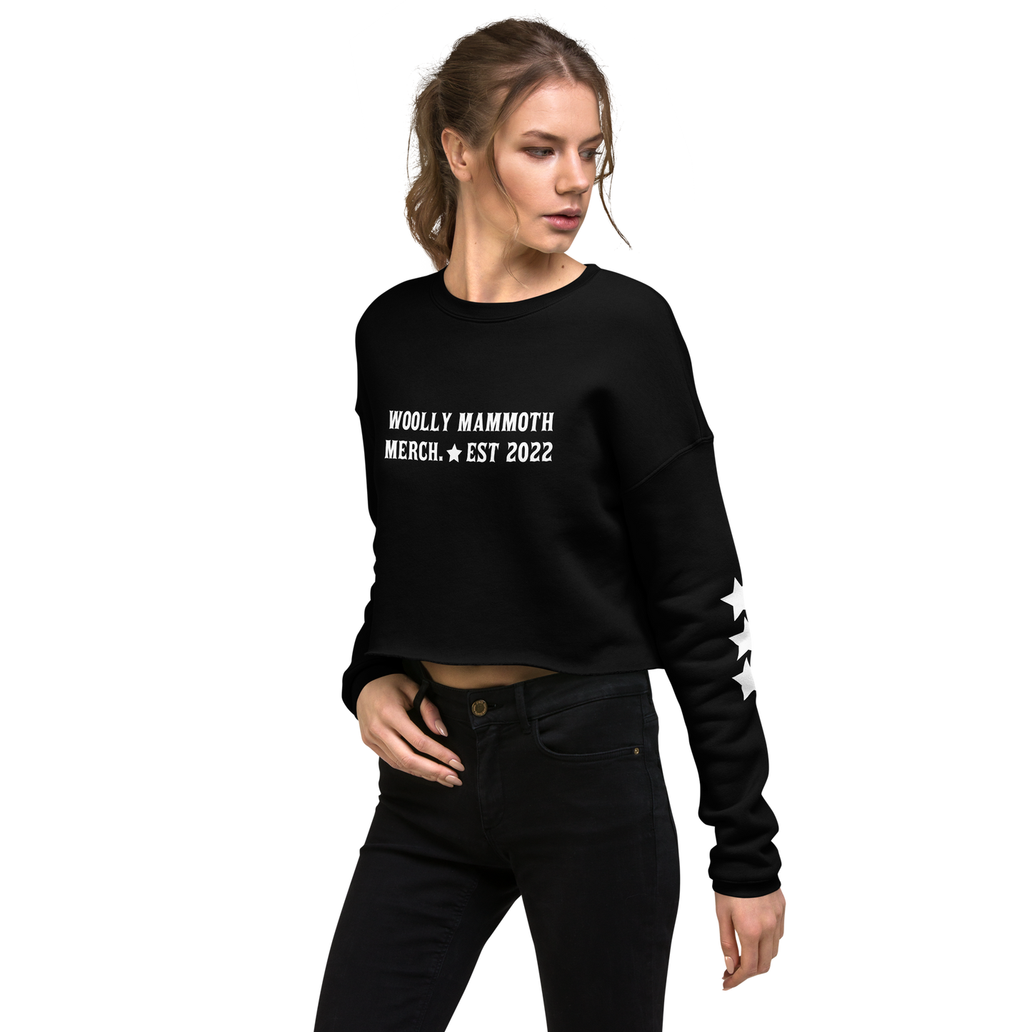 Woolly Est. Crop Sweat Shirt