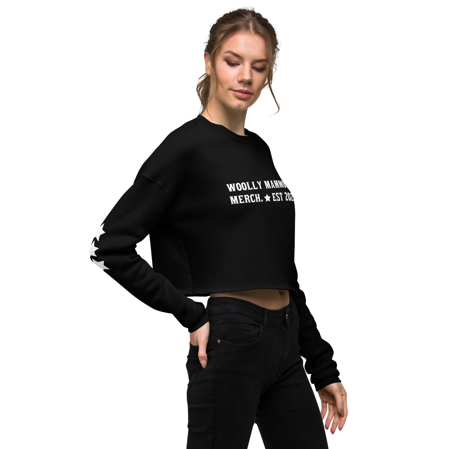 Woolly Est. Crop Sweat Shirt